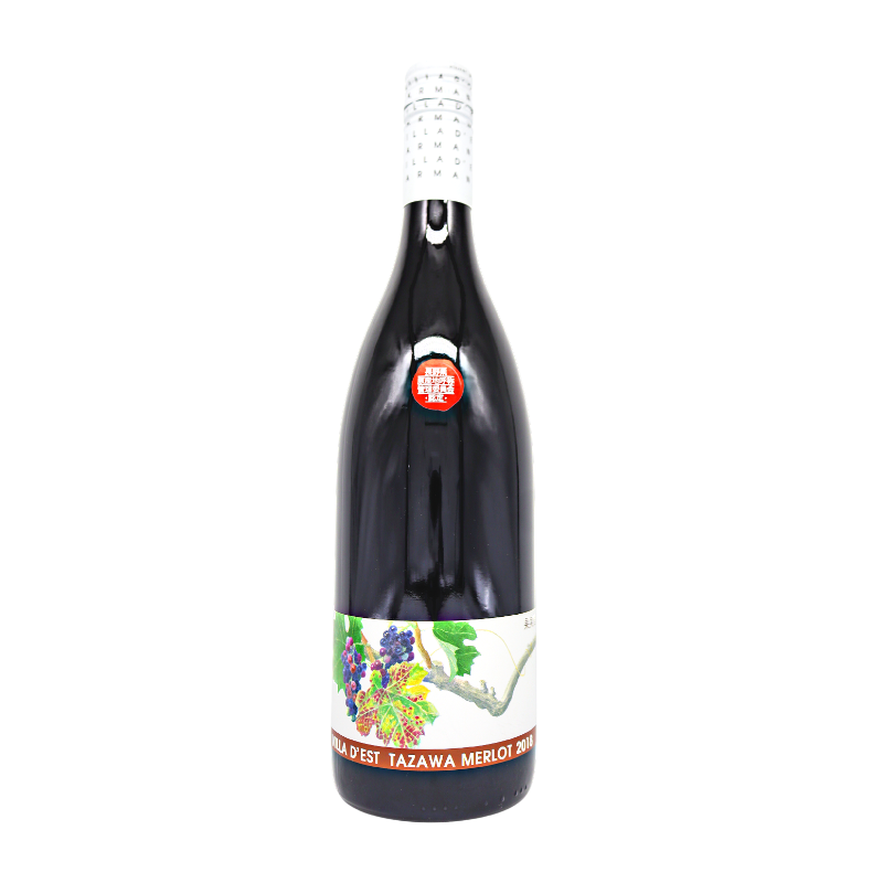 Villa d'Est Winery / Tazawa Merlot 2018 (Red) 750ml – 日本ワインの