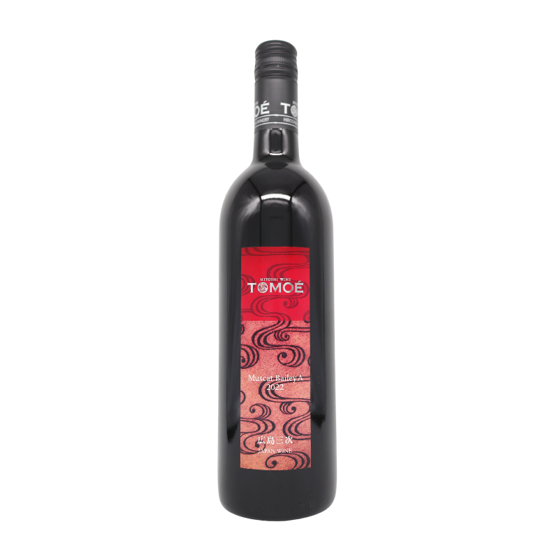 広島三次ワイナリー／TOMOE マスカット・ベーリーA 2022（赤）750ml