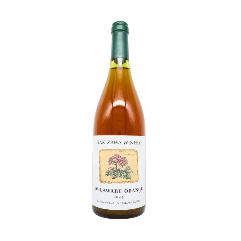 TAKIZAWA WINERY / Delaware Orange 2024 (Orange) 750ml – 日本ワイン