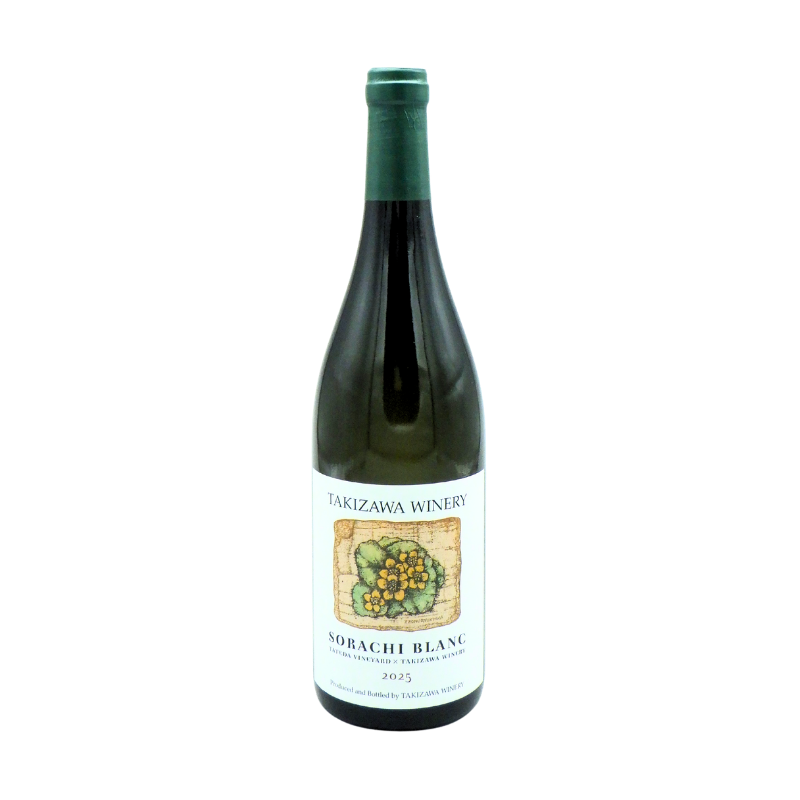 TAKIZAWA WINERY／空知ブラン 2025（白）750ml – 日本ワインの店