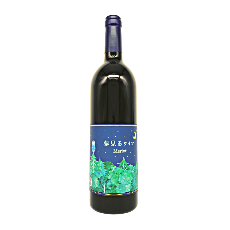 八ヶ岳はらむらワイナリー／夢見るワイン メルロー 2023（赤）750ml