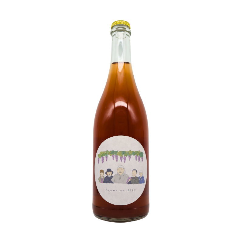TAKAHIRO WINE ／Kazama san 2024 （ロゼ泡）750ml – 日本ワインの店